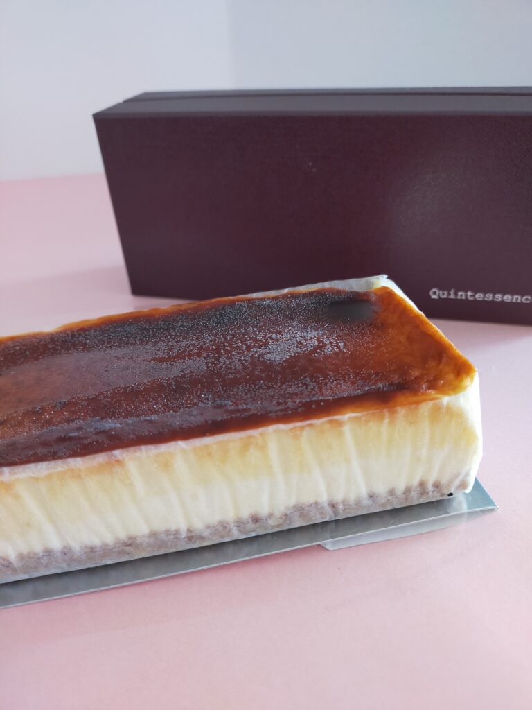 Quintessenceのお取り寄せチーズケーキ箱