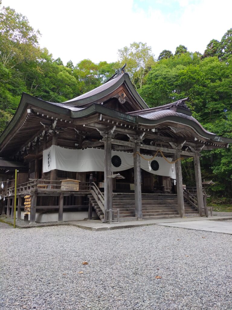 戸隠神社　中社　本堂