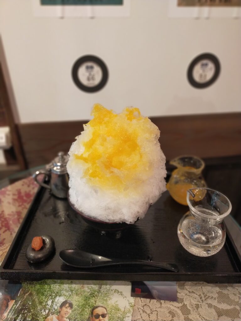 阿左美冷蔵　本館のかき氷