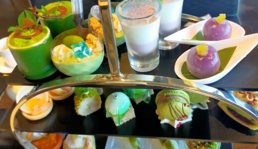 銀座SIXで抹茶アフタヌーンティー体験｜THE GRAND LOUNGEのミルフィーユが絶品！