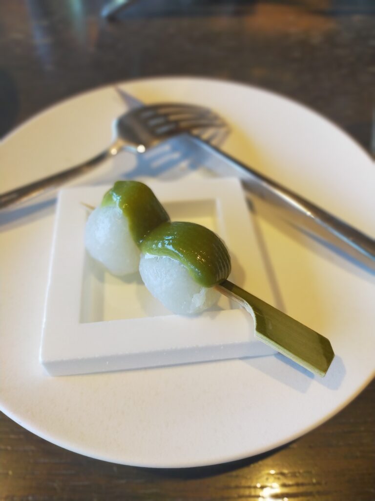 抹茶味噌の玉こんにゃく