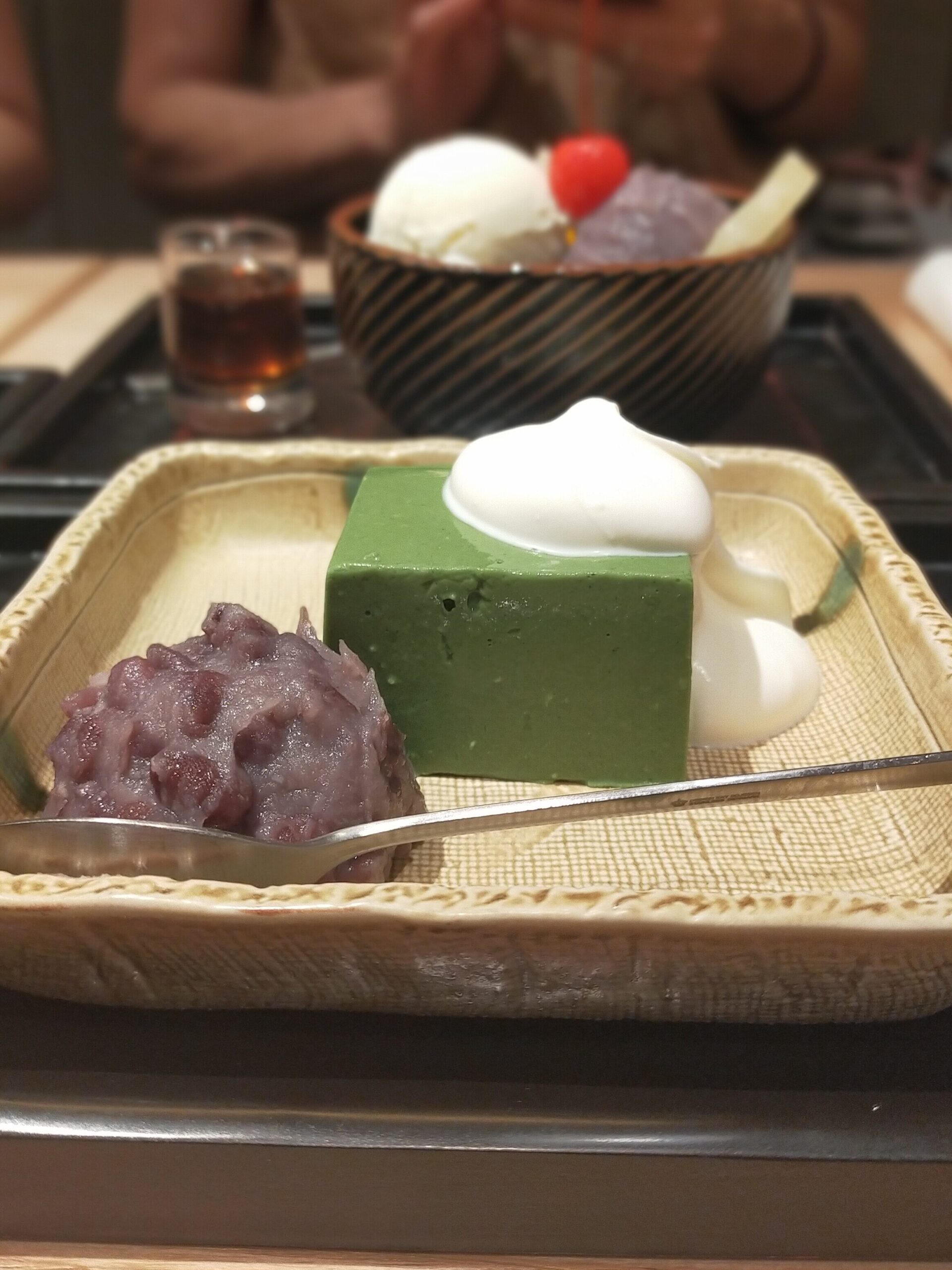 紀の善　抹茶ババロア